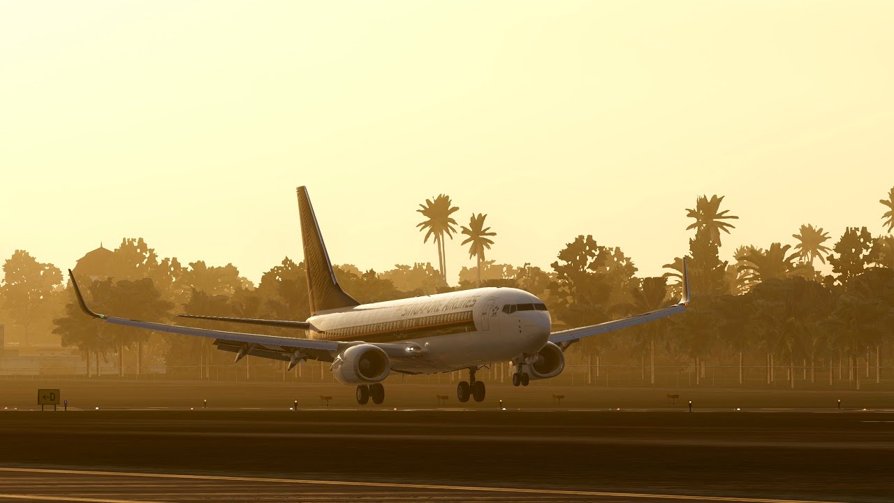 X-PLANE 12.3.3 LIVE / Singapore- Malaysia / LevelUp B738 V2 / VatSim / Live Weather