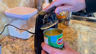 Bela Electric Can Opener Open Cans In Seconds Great Products In Amazon