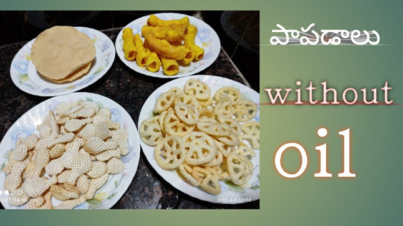 without oil papad frywithout oil recipes papad fry without oil