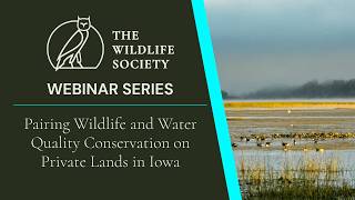 Pairing Wildlife and Water Quality Conservation on Private Lands in Iowa | TWS Webinar Series