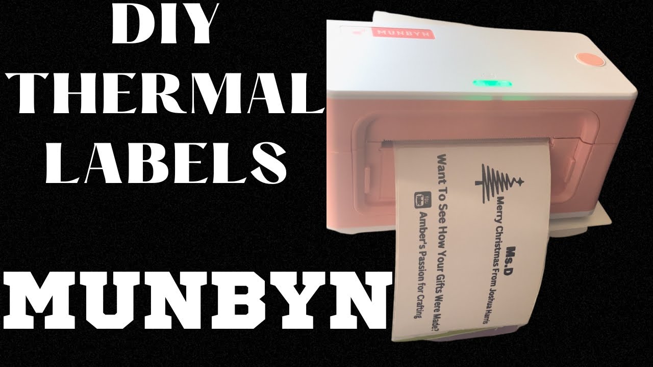 DIY Pantry Labels Using Munbyn Bluetooth Thermal Printer