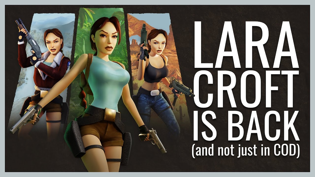 Lora Corft Cod Lara Croft is Back (and not just in COD) - YouTube