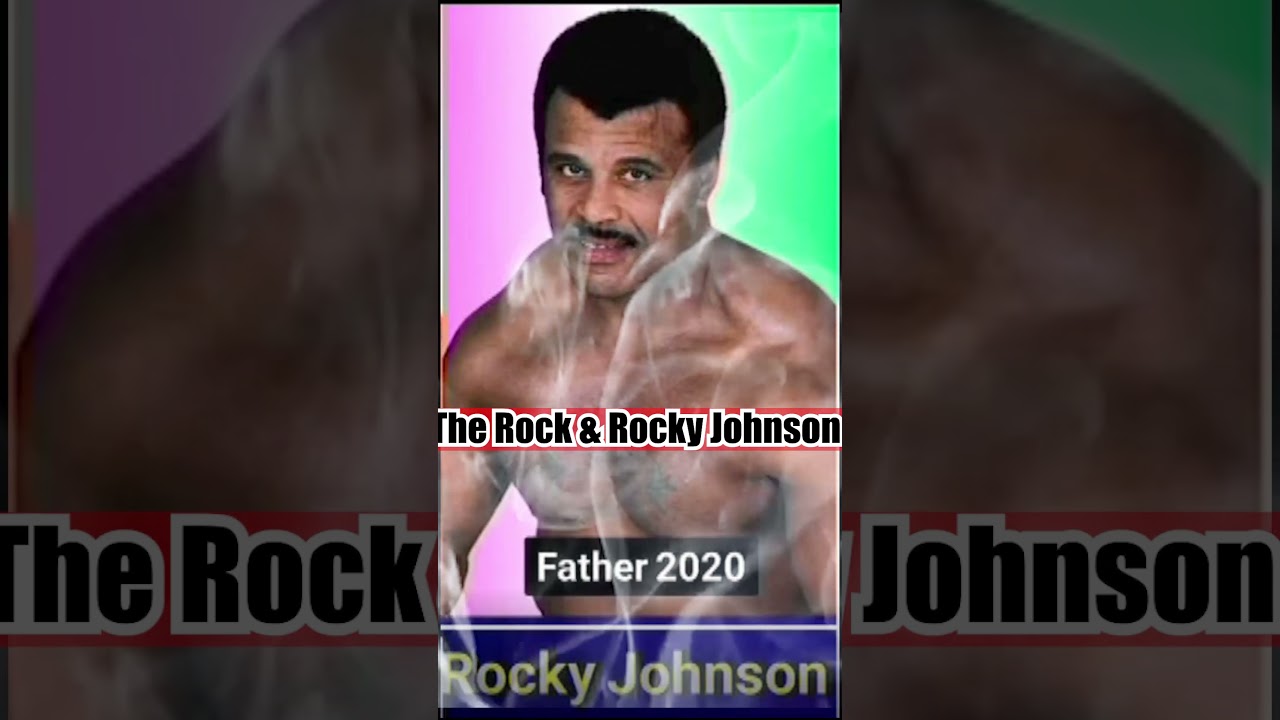 "The Rock & Rocky Johnson – WWE’s Iconic Father-Son Champions 🏆🔥"