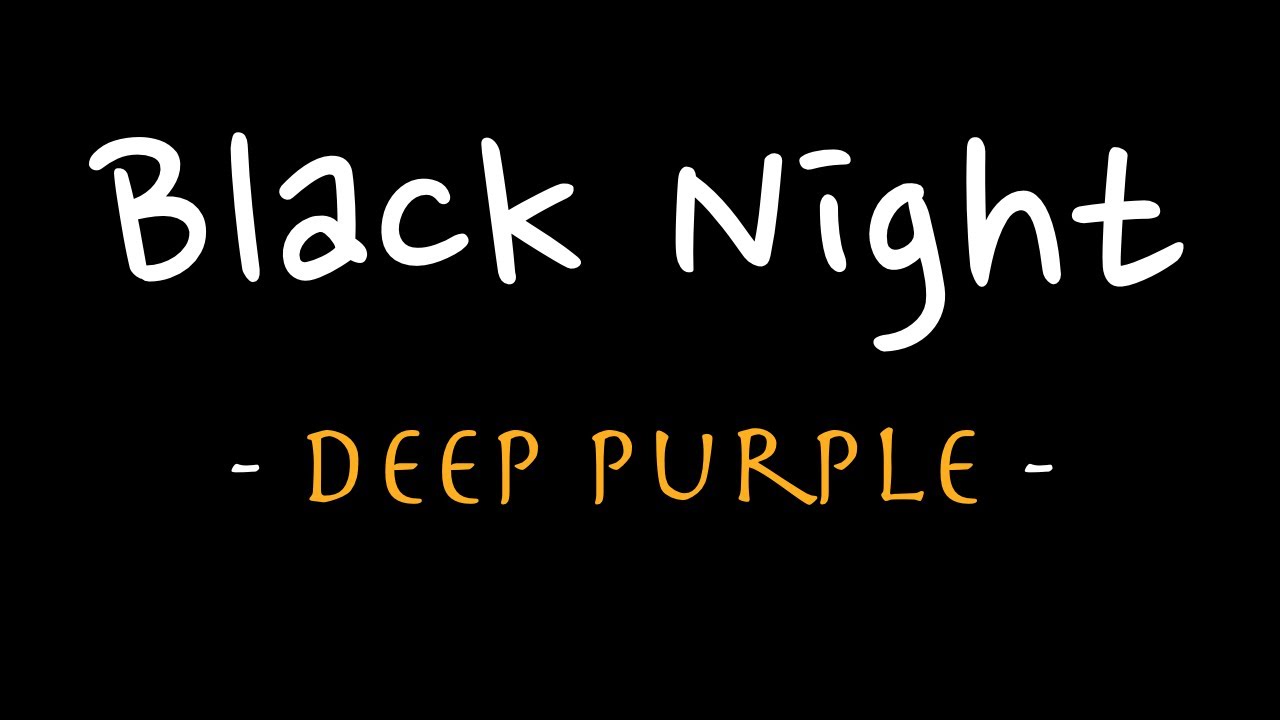 Black Night Deep Purple Bass cover with score and Tab YouTube