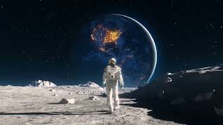 Spaceman Walking Home 4K Live Wallpaper   Xanh Share ♥
