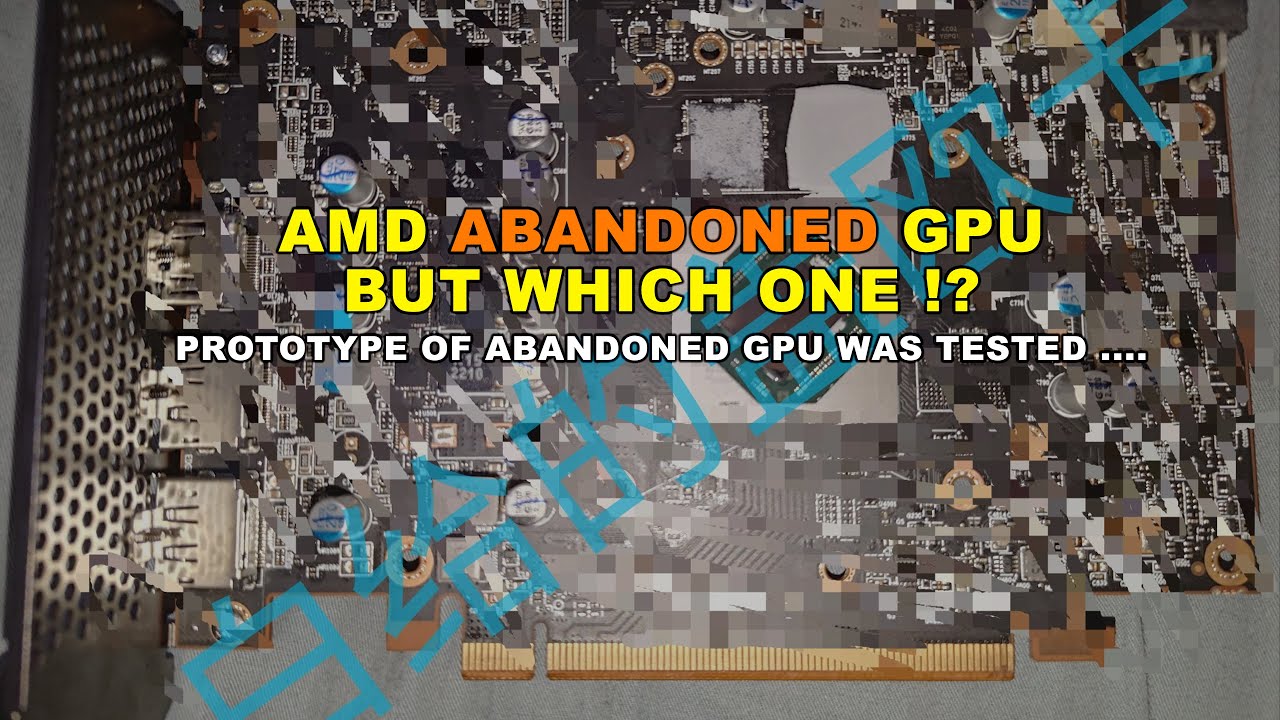 𝗧𝗘𝗖𝗛𝗤𝗨𝗜𝗖𝗞𝗜𝗘 | Is There AMD RADEON 7500 GPU ...!? From AMD