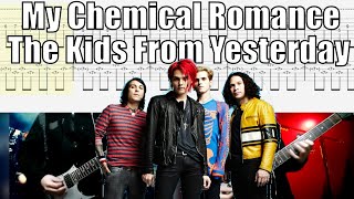 My Chemical Romance The Kids From Yesterday Guitar Cover (With Tab)