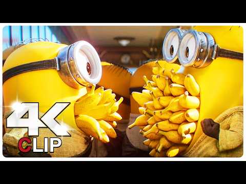 Minions Take A Limo Ride Scene | MINIONS AND MONSTERS (NEW 2026) Movie CLIP 4K
