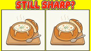 Most People Miss One! Spot 3 Differences in Pie (A Bit Tricky)