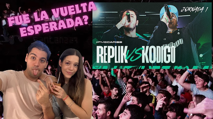 MATE-REACCIÓN a REPLIK vs KODIGO I #FMSCARIBE 2024 - J1 T2 | Urban Roosters | Flor y Mati Reaccionan