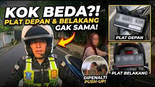 Kok Beda Polantas Temukan Plat Motor Misterius Hingga Bocil Kena Hukuman Pushup 