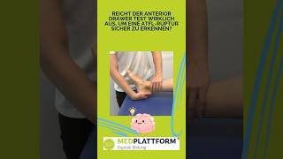 Anterior Drawer Test am Sprunggelenk: Gut zum Bestätigen, schwach zum Ausschließen 🦶⚠️
