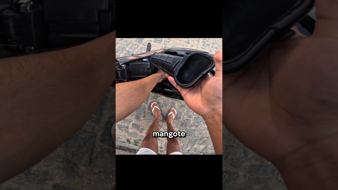 Lancei o mangote da 160 na pop 110 