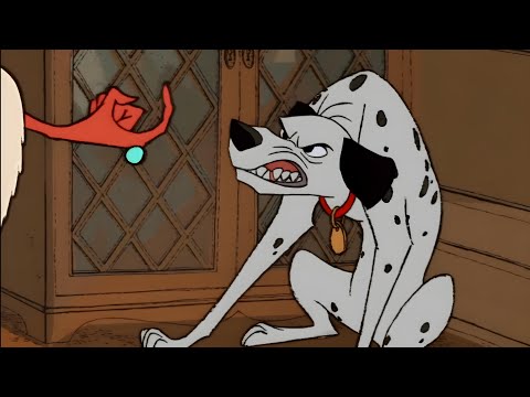 كلب شجاع بيخلص علي اللي خطفوه اولاده ال 101 كلب عشان ياخدو جلدهم ويعمله بيه جواكت للاغنيه ملخص