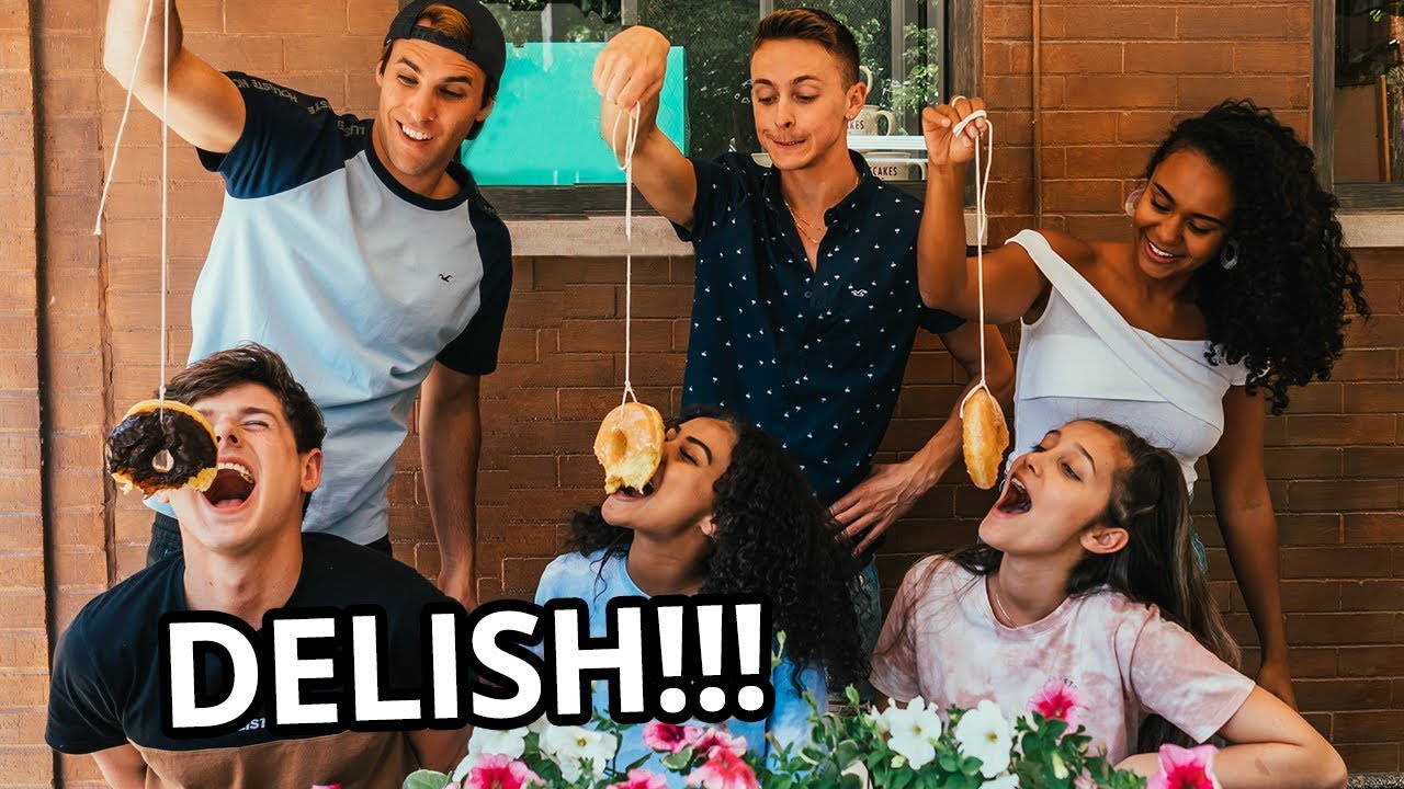 tape face boy No Hands Donut Challenge | On the Road with The Carpe Challenge: Chicago