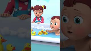 Five Little Ducks Went Out One Day #shorts #nurseryrhymes #fivelittleducks