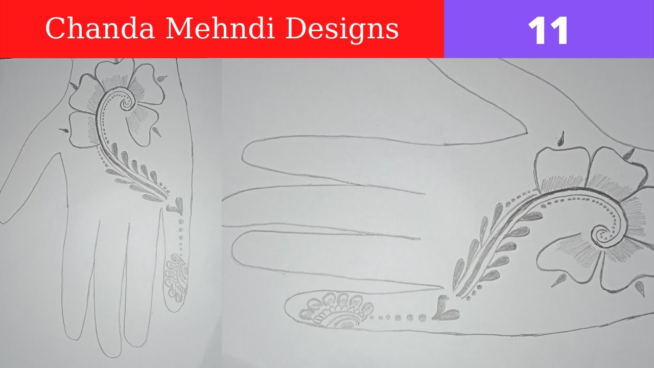 Simple Mehndi Designs || Bridal Mehndi || Mehndi Design || Chanda ...
