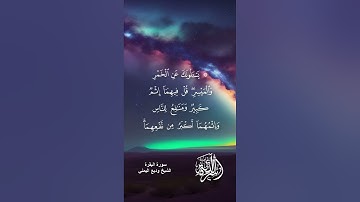 سورة البقرة للشيخ وديع اليمني #أسرةالدانه_التعليمية