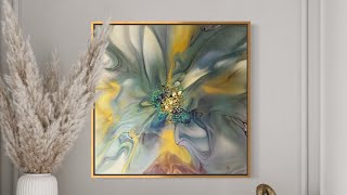 Blinged Out Bloom - Sparkly Gemstone Center