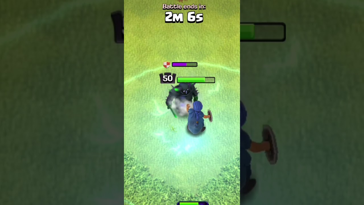 Royal champion electro boot vs PEKKA | Clash of Clans