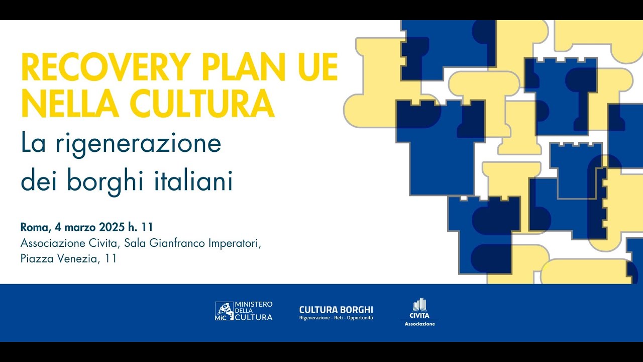 RECOVERY PLAN UE NELLA CULTURA