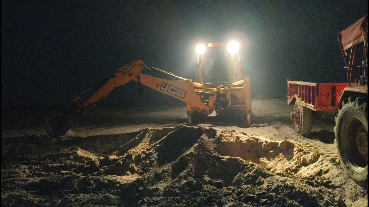 Dig Operation We Spent The Night With JCB's Secretive Digging Operations - YouTube