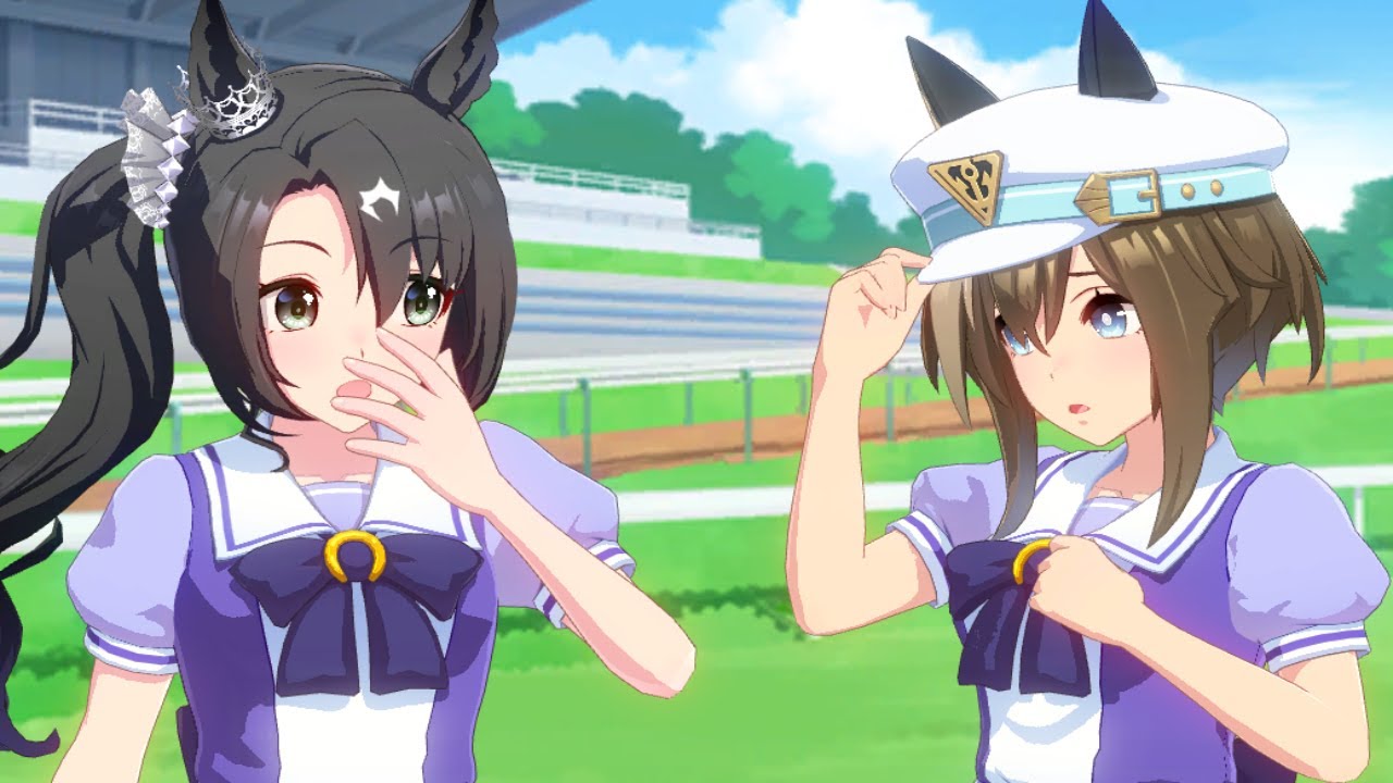 ウマ娘】シュヴァルグランと野球対決をするサトノクラウン - YouTube