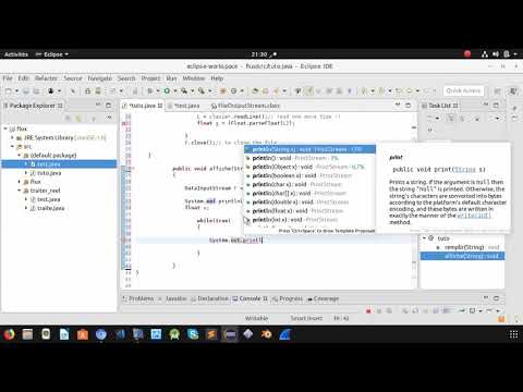 HOW TO WRITE TO FILE IN JAVA USING  BUFFERED -  كيفية تخزين البيانات و التعامل معها بلغة جافا
