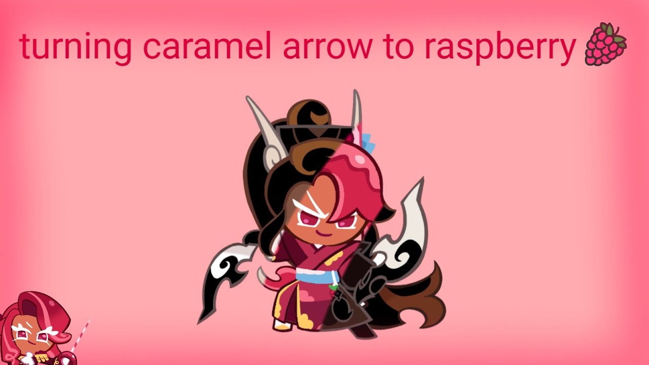 turning caramel arrow to raspberry [cookie run kingdom] YouTube