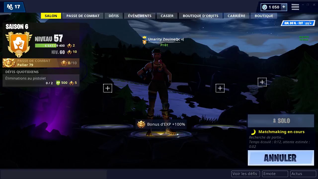 LIVE FORTNITE AVEC SHOCKQC // DUO DU SOIR