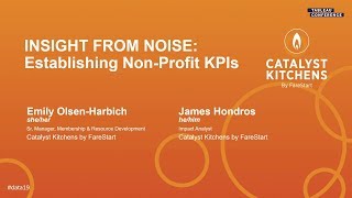 FareStart | Catalyst Kitchens: Creating Industry Standards with Historical Data