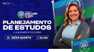 CONCURSO PREF. CAMPO LIMPO DE GOIÁS: PLANEJAMENTO DE ESTUDOS + LANÇAMENTO DO CURSO