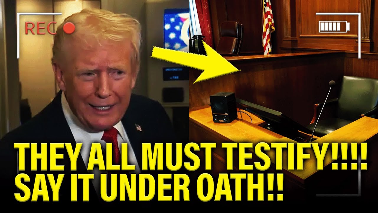 Trump’s TOP OFFICIALS Ordered TO TESTIFY NOW as WALLS CLOSE IN