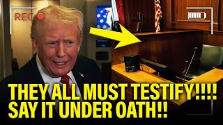 Trump’s TOP OFFICIALS Ordered TO TESTIFY NOW as WALLS CLOSE IN