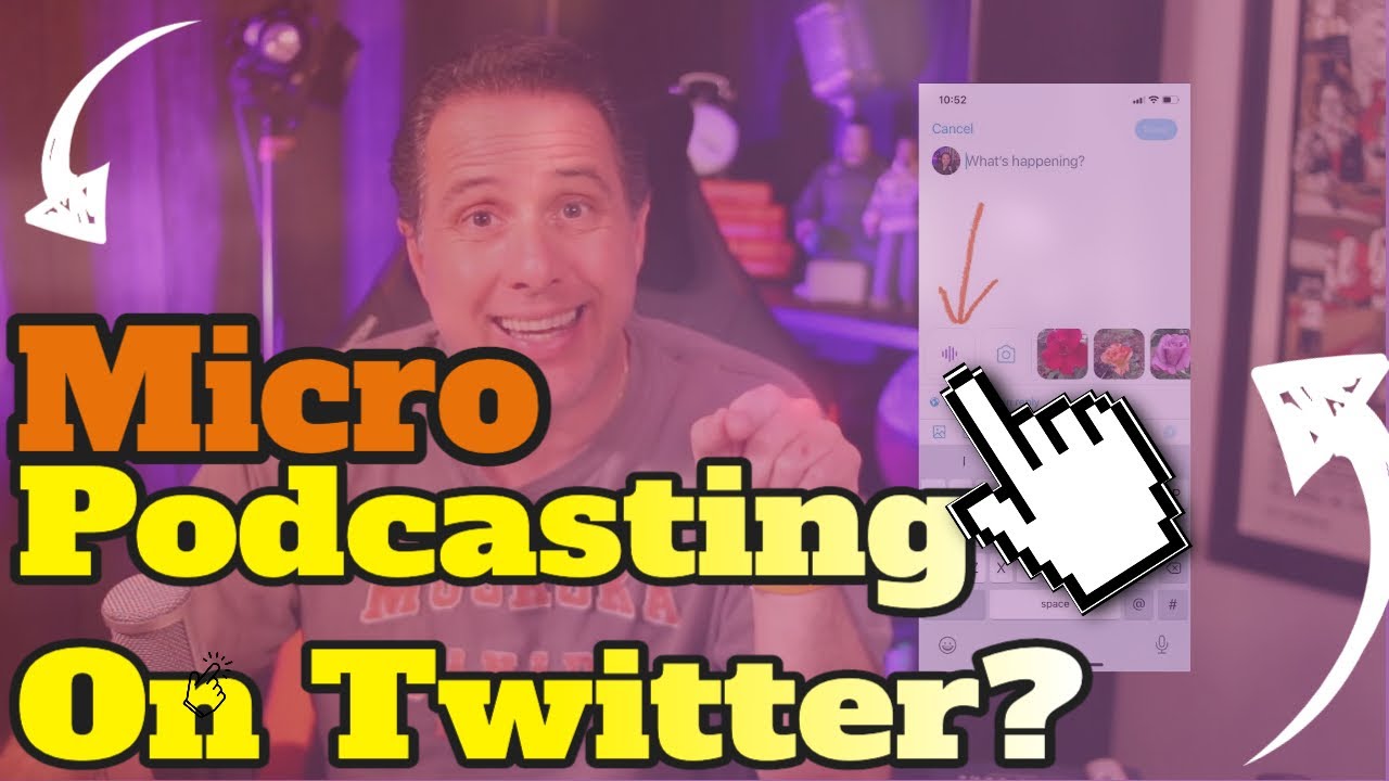 Micro Podcasting Using Twitter's new Audio Feature