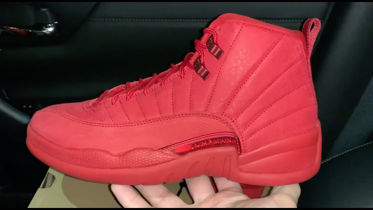 Air Jordan 12 Gym Red shoes YouTube