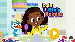 Lyla & Stus Hairdos Fun Hair Styling Game Pbs Kids Ages 3-8