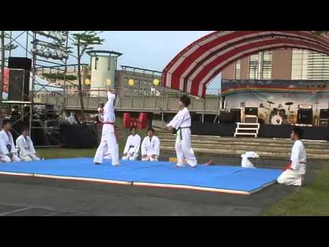 2009 5 1高大合氣道社園遊會表演