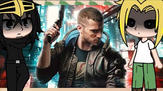 Mha React To Izuku As V Cyberpunk 2077 My Hero Academia Gach Club