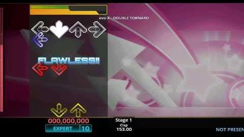 [DDR 2010/SINGLE Edit] DOUBLE TORNARD / evo-X (Challenge Edit)