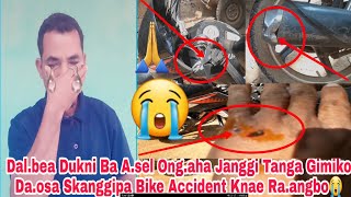 Dal.bea Dukni Ba A.sel Ong.aha Janggi Tanga Gimiko Da.osa Skanggipa Bike Accident Ong.a😭/20/2/2025