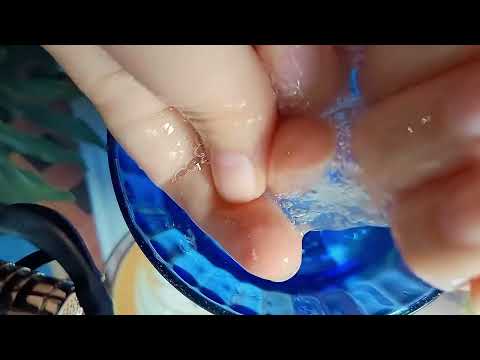 ASMR com Gel de BABOSA