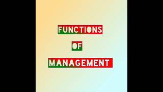 Functions of management| business studies| #notes in simple words #shortvideo