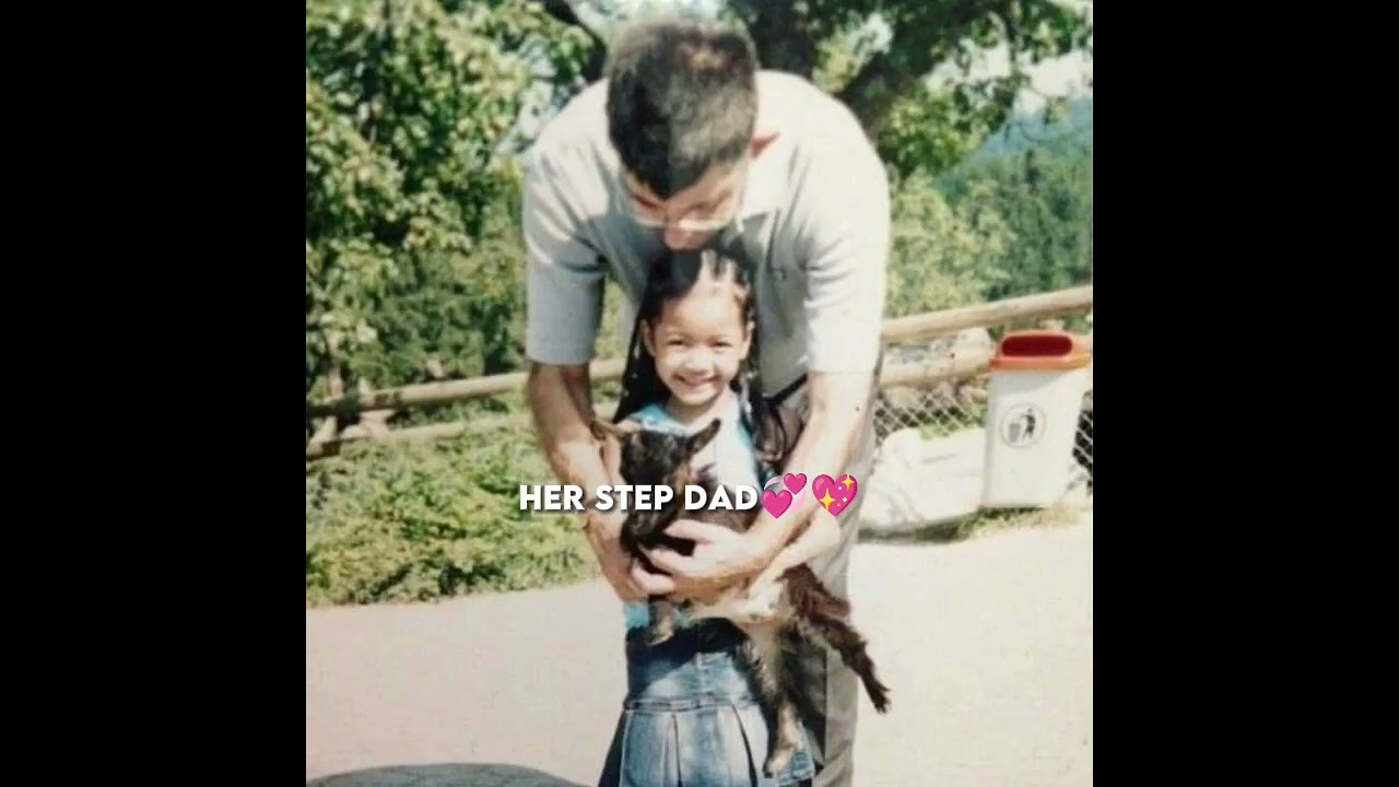 Her step dad is so caring✨💞💖 