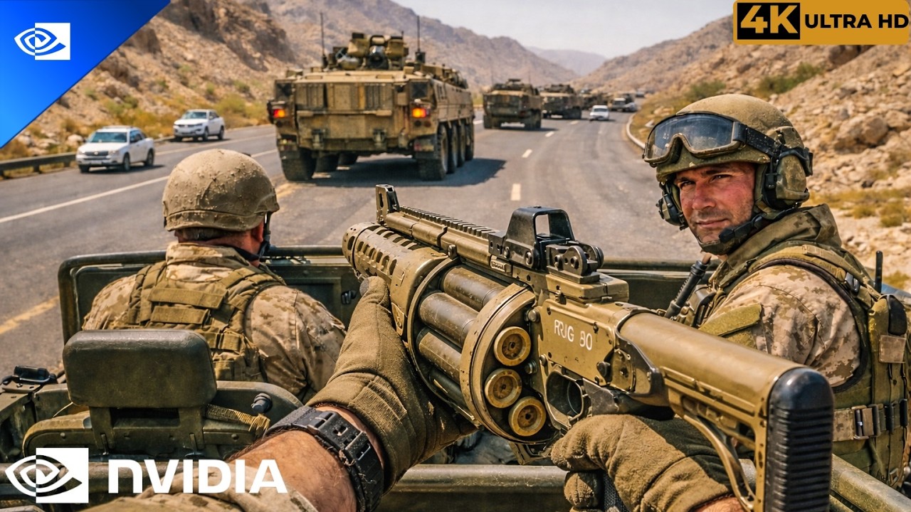 DESERT HIGHWAY RESCUE OPERATION | REALISTIC ULTRA GRAPHIC GAMEPLAY [4K 60FPS] | Call of Duty MW2