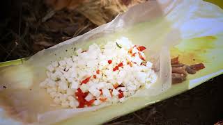 Cocinando el corazon de maguey