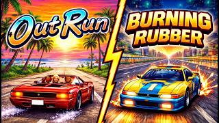 Out Run 1986 vs Burning Rubber 1989 – One Ends, One Never Ends! screenshot 4