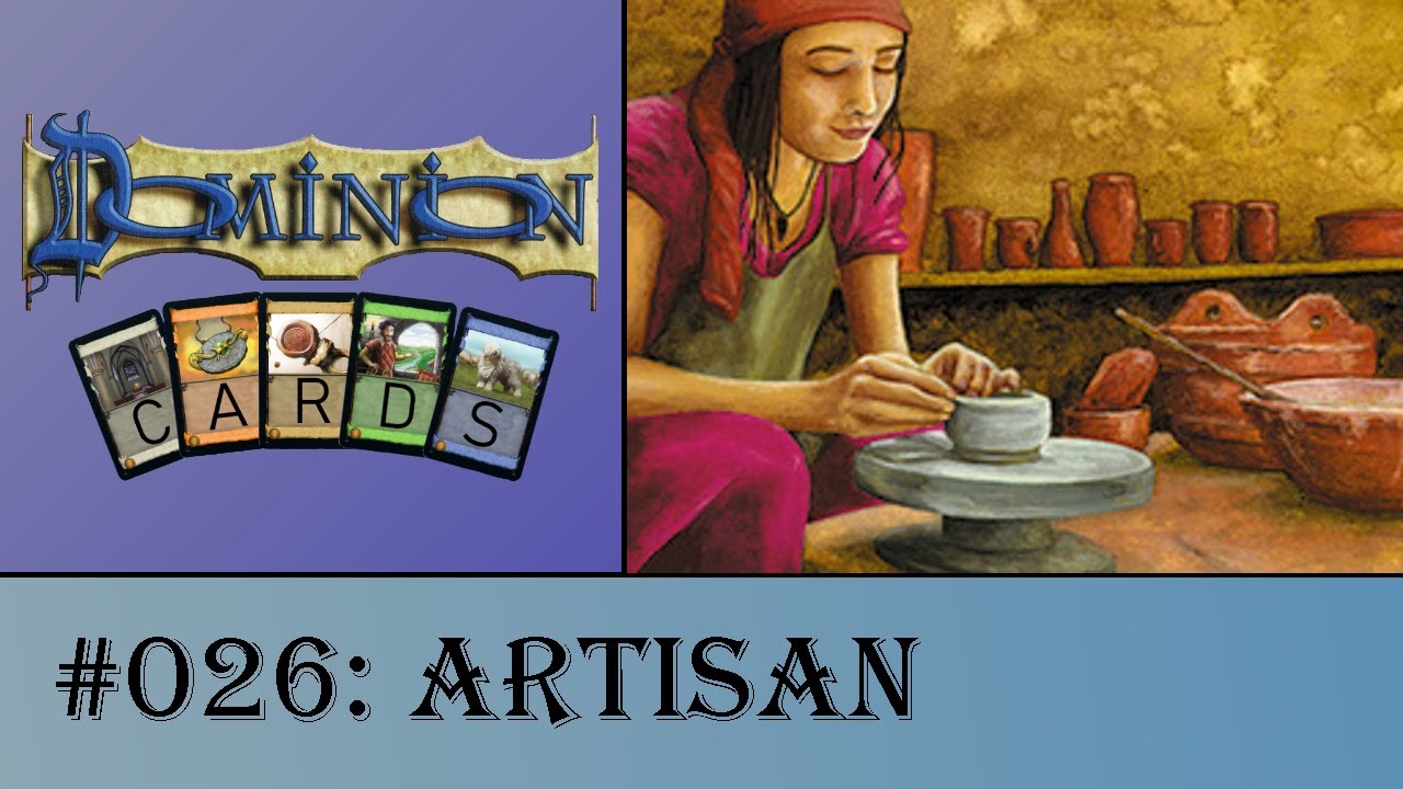 Dominion Cards 026 - Artisan - YouTube