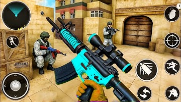 Counter Strike FPS Commando - Gun Shooting Gameplay | Offline Shooting Game 2025