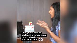 Cartoons are an old norm... kids have moved on to something better! #codingforkids #learningtocode